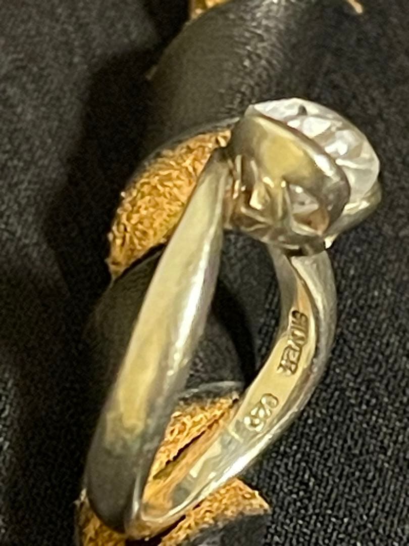 祖母の遺品アクセサリーセット925刻印指輪18k刻印サンゴのネックレス