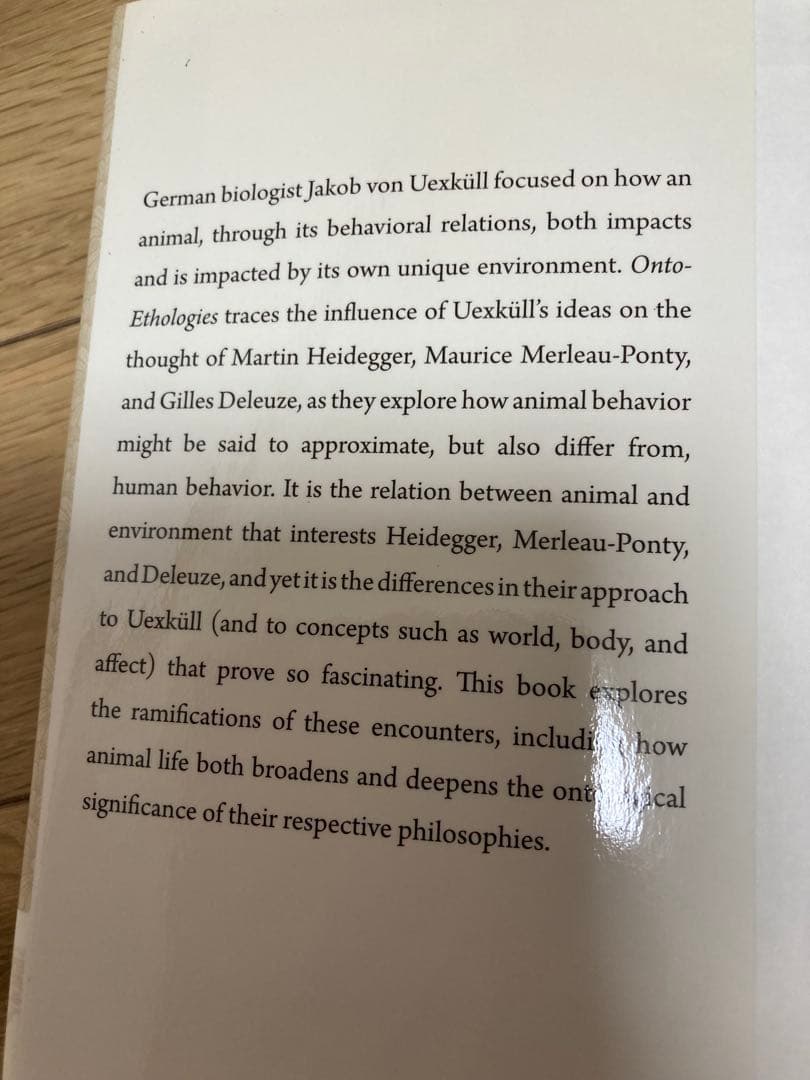 ONTO-ETHOLOGIES ブルット、ブキャナン 洋書　ハードカバー