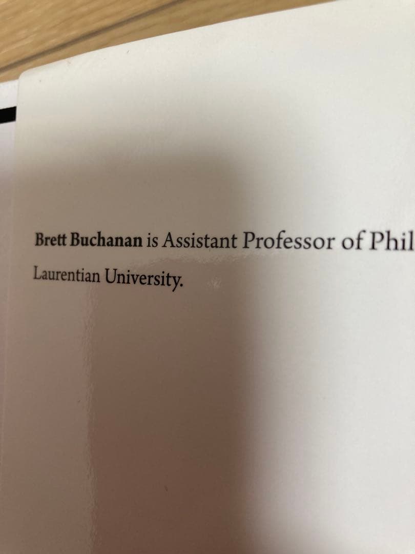 ONTO-ETHOLOGIES ブルット、ブキャナン 洋書　ハードカバー