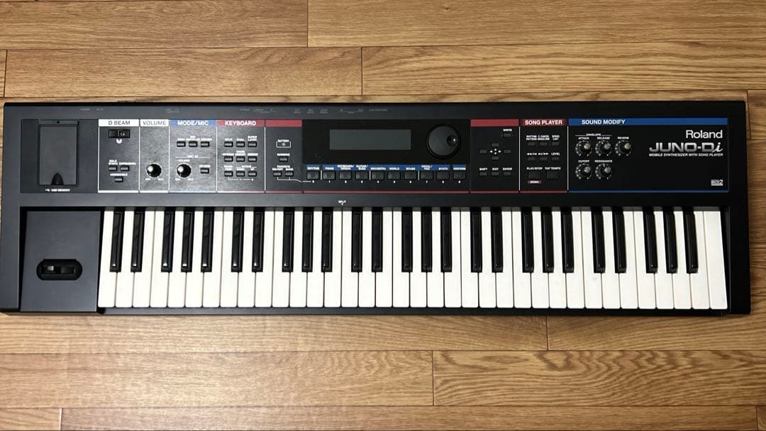 Roland JUNO-DI 61鍵 シンセサイザー ソフトケース付き