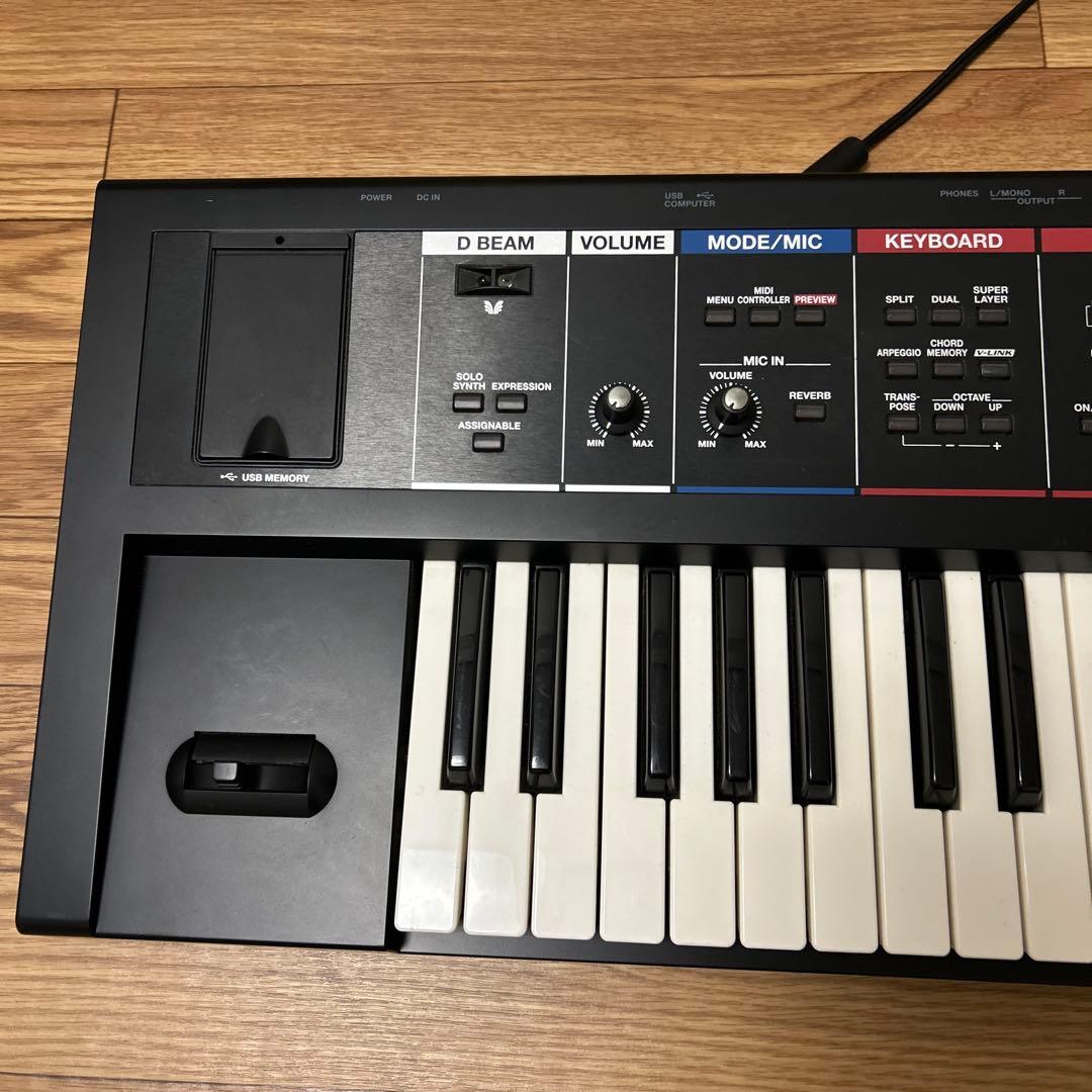 Roland JUNO-DI 61鍵 シンセサイザー ソフトケース付き
