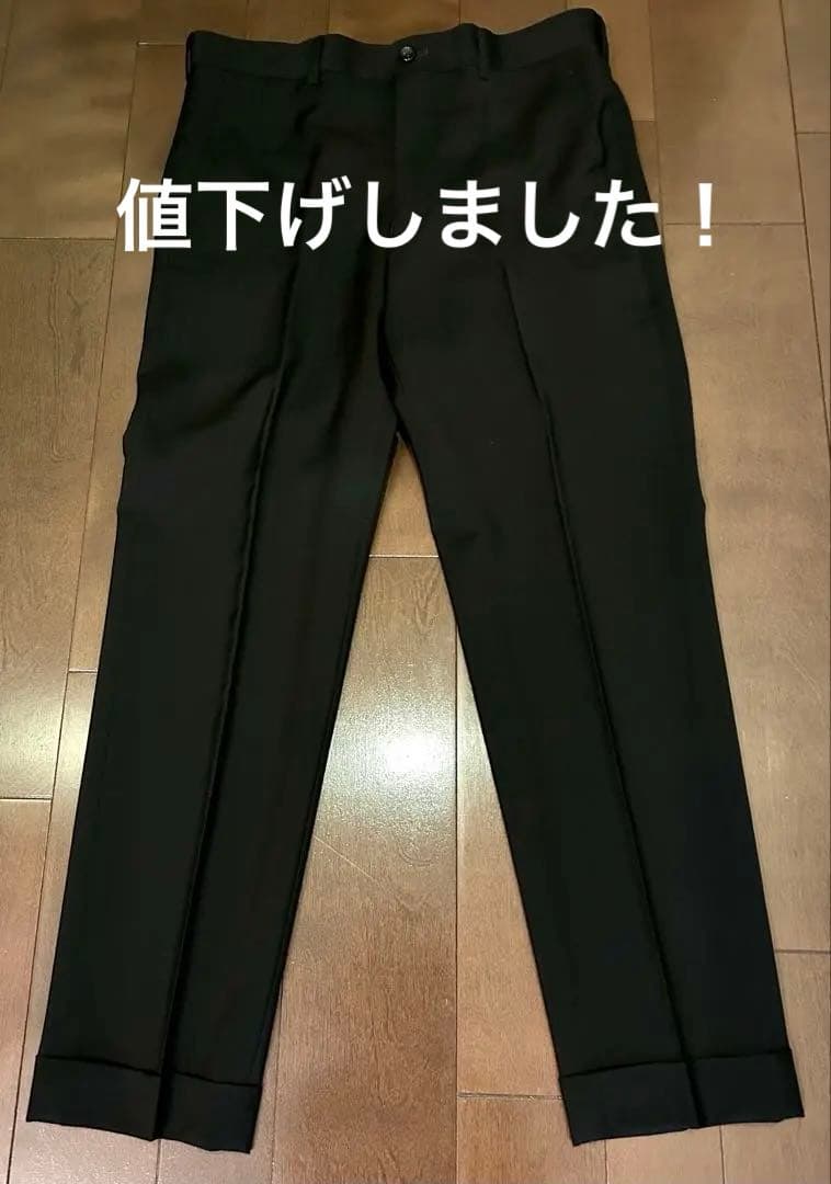 コムデギャルソンオムプリュス ウールトロピカル フルレングスパンツ 新品未着用