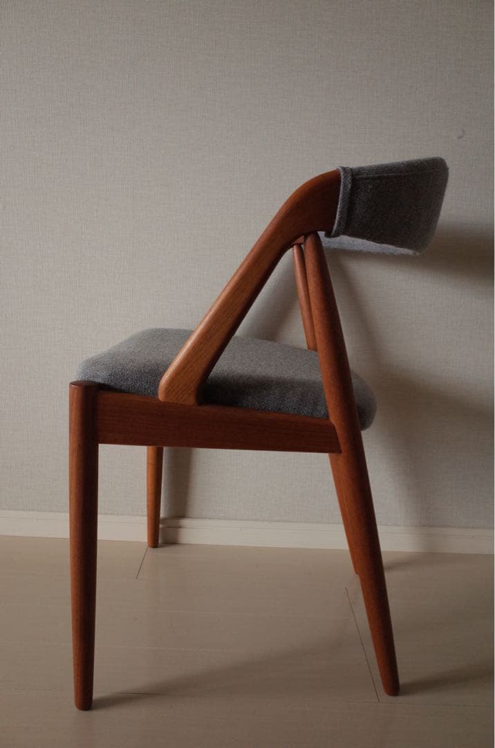 1960年代デンマークNV31カイクリスチャンセン北欧チーク無垢ダイニングチェア