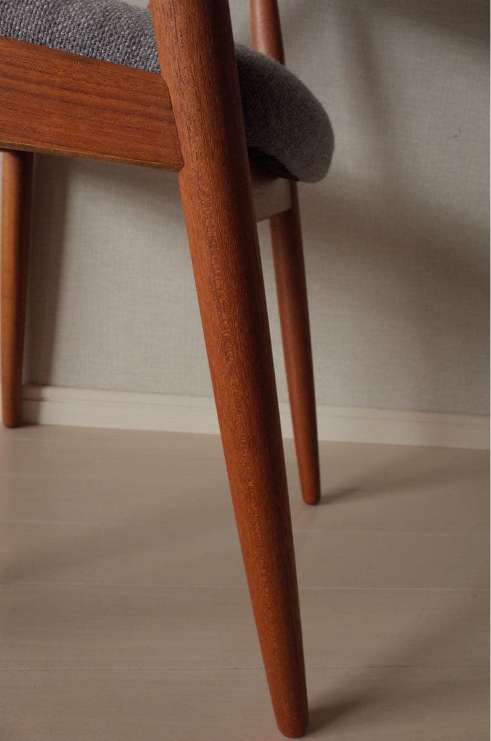1960年代デンマークNV31カイクリスチャンセン北欧チーク無垢ダイニングチェア