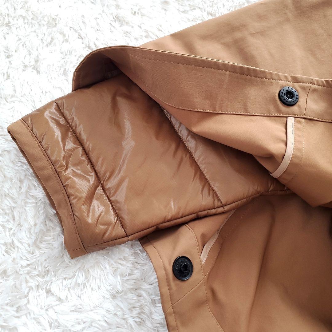 美品 レリル 3way ポンチョ 中綿ライナー付き ジャケット キャメル