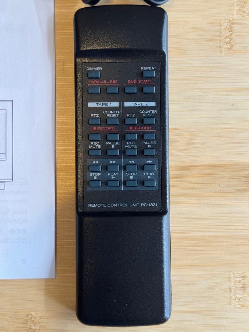 TEAC W-1200 ダブルカセットデッキ