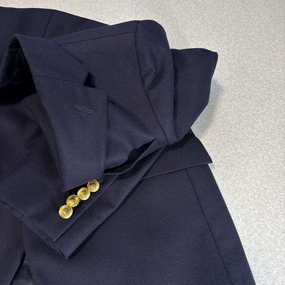 極美品⭐️POLO RALPH LAUREN 紺ブレ 金ボタン イタリア製 160