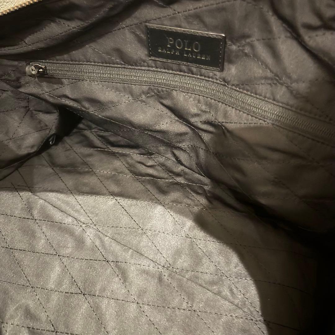【希少】POLO RALPHLAUREN ボストンバッグ レザーナイロン2way