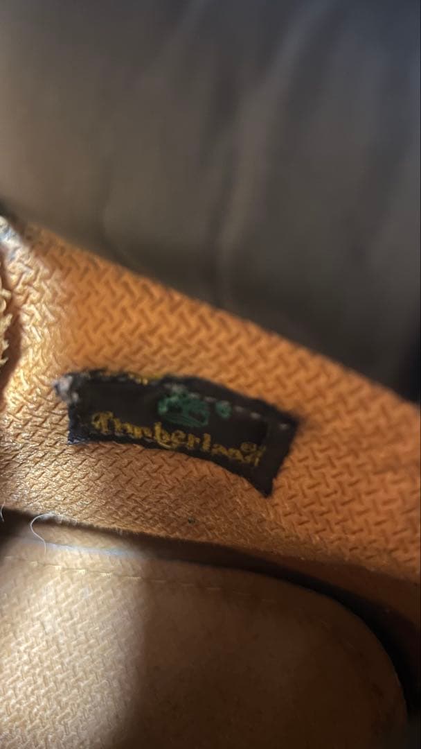 Timberland ベージュ ワークブーツ ティンバー