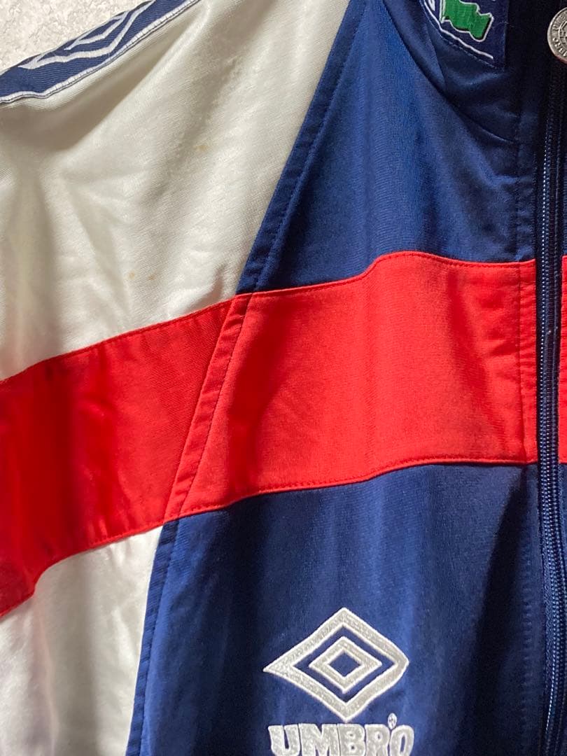 Umbro 1990年代イングランド代表フルスポンサートラックジャケットアンブロ