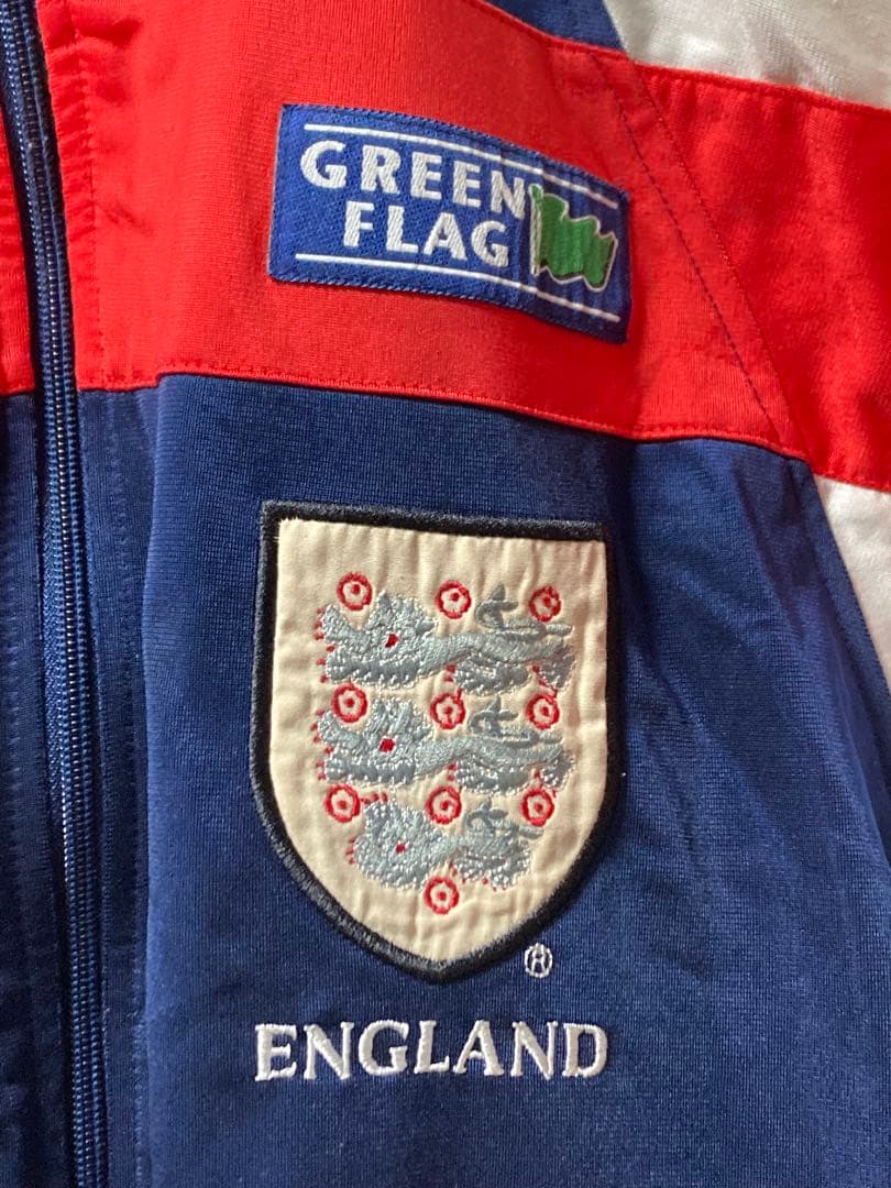 Umbro 1990年代イングランド代表フルスポンサートラックジャケットアンブロ