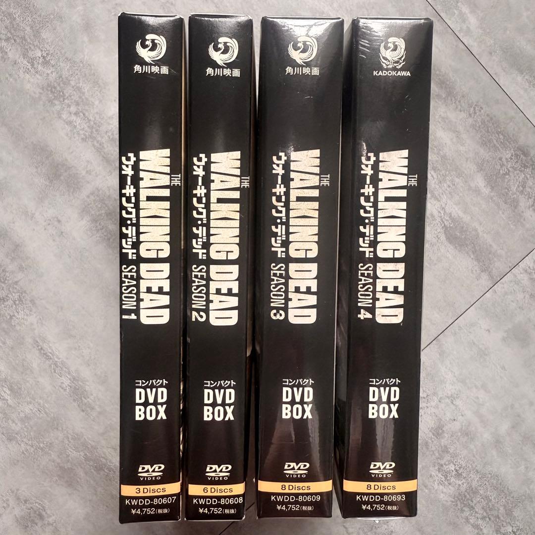 ウォーキング・デッドDVD BOX シーズン1・２・３・4 セット全25ディスク