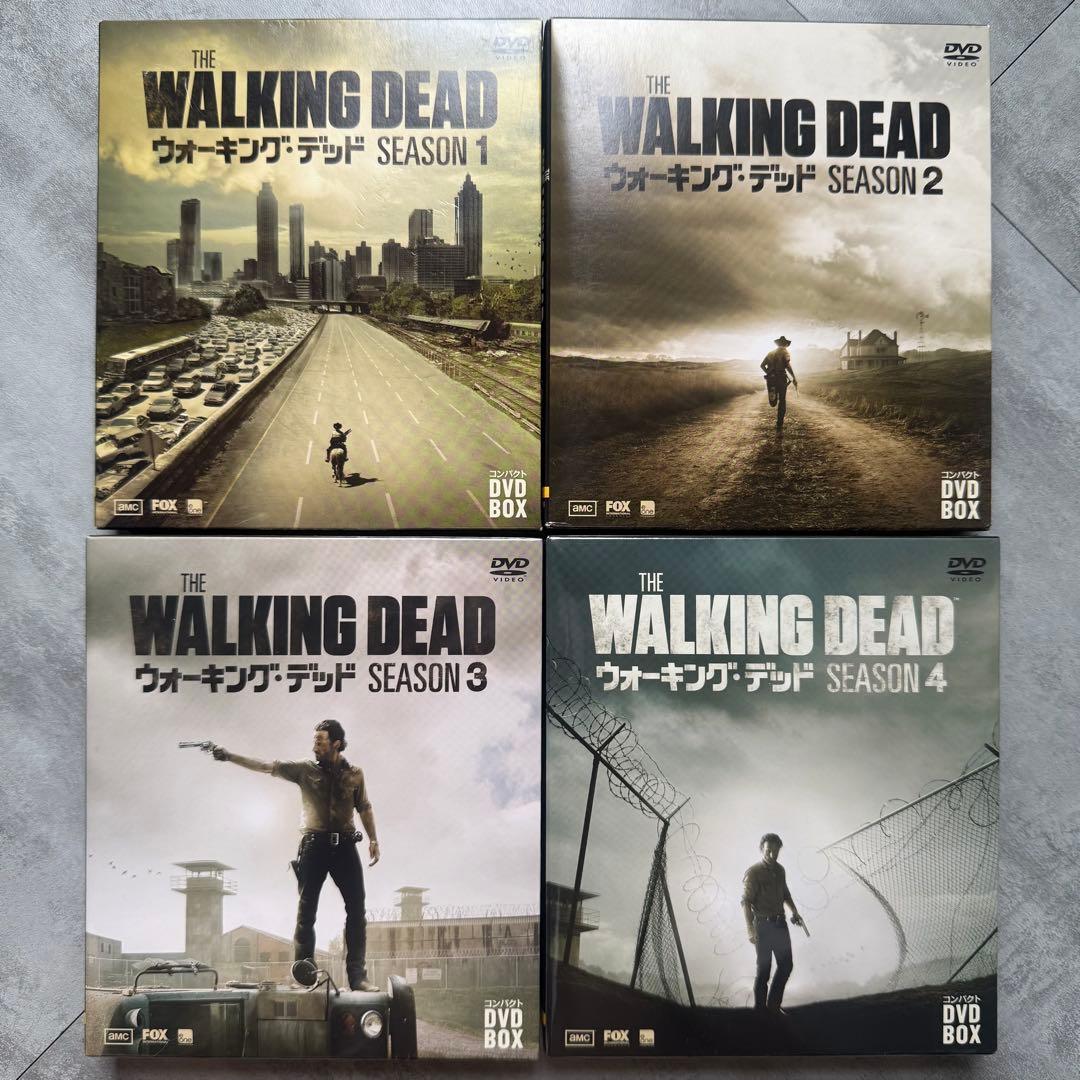 ウォーキング・デッドDVD BOX シーズン1・２・３・4 セット全25ディスク