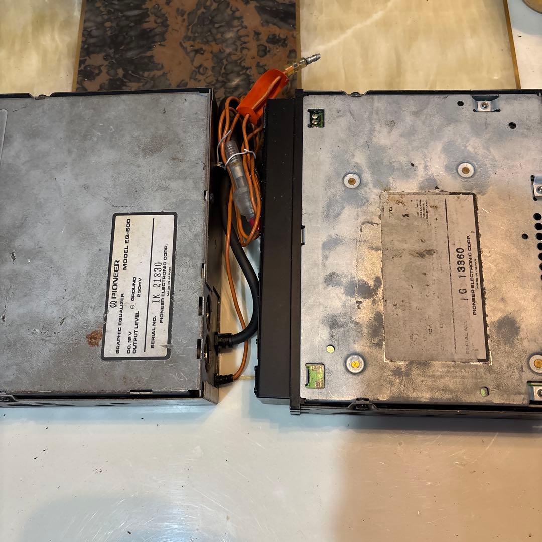 旧車　街道レーサー　カロッツェリア　オーディオ