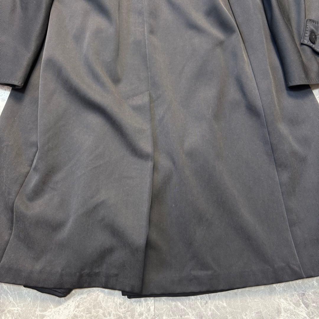 美品♡マックスマーラ　最高級白タグ　ベルテッド　ロングコート　L 黒　４０