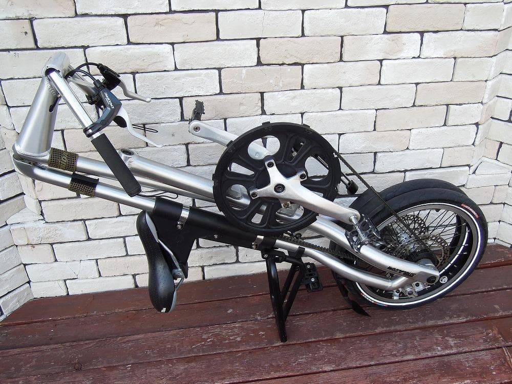 STRIDA 折りたたみ自転車 アルミフレーム（スポークホイール）輪行袋付き