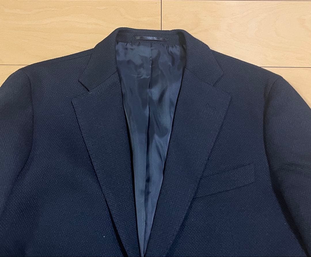 BEAMS HERTスーツ セットアップ 3ピース ダークネイビー