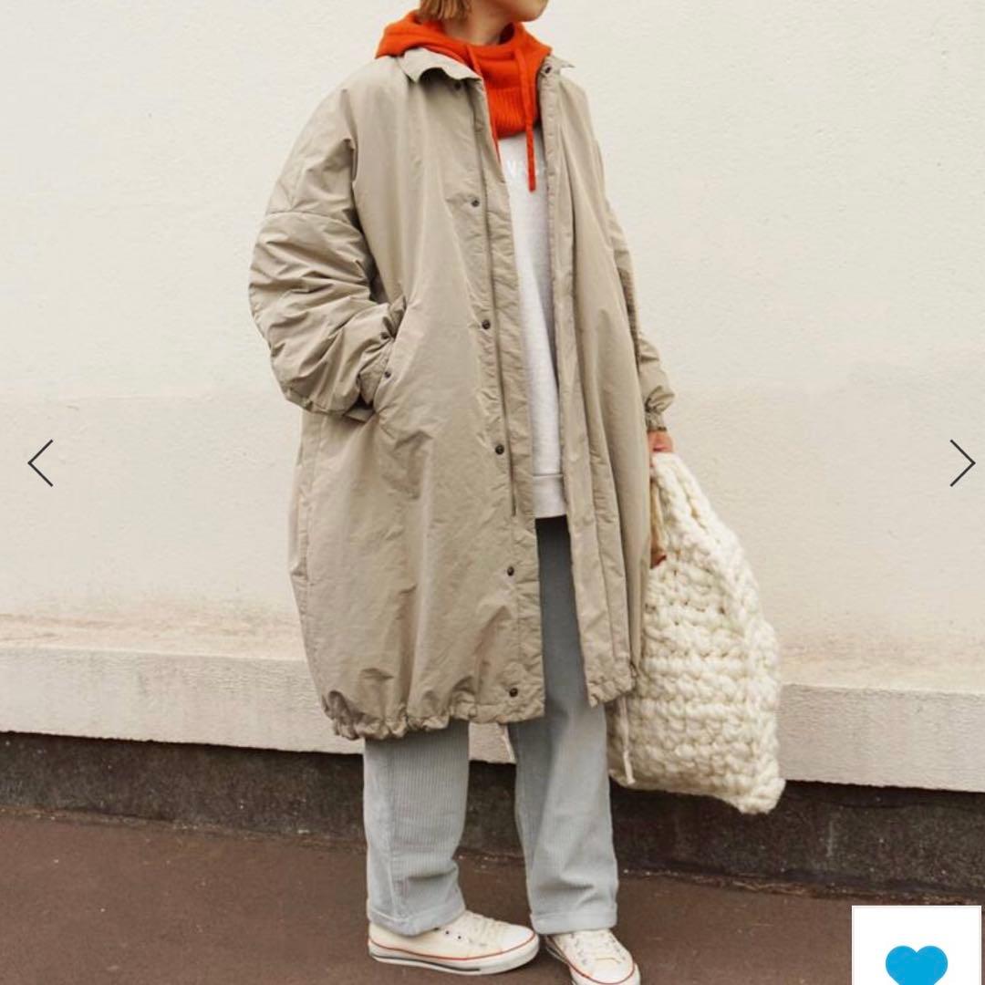 ジャーナルスタンダードラックス　中綿ウェザースタンドカラーコート