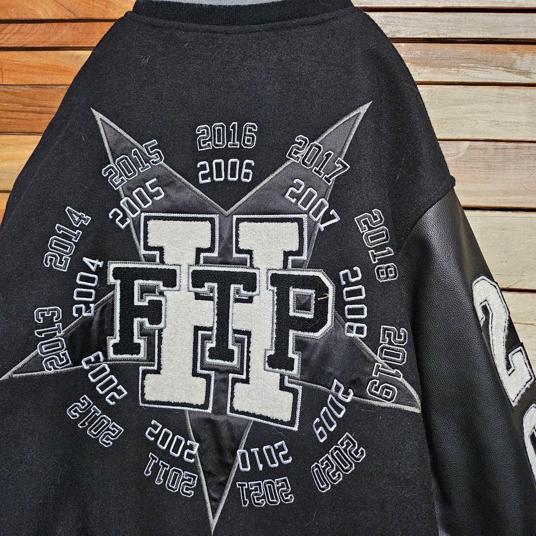 HUF X FTP VARSITY JACKET ジャケット スタジャン L