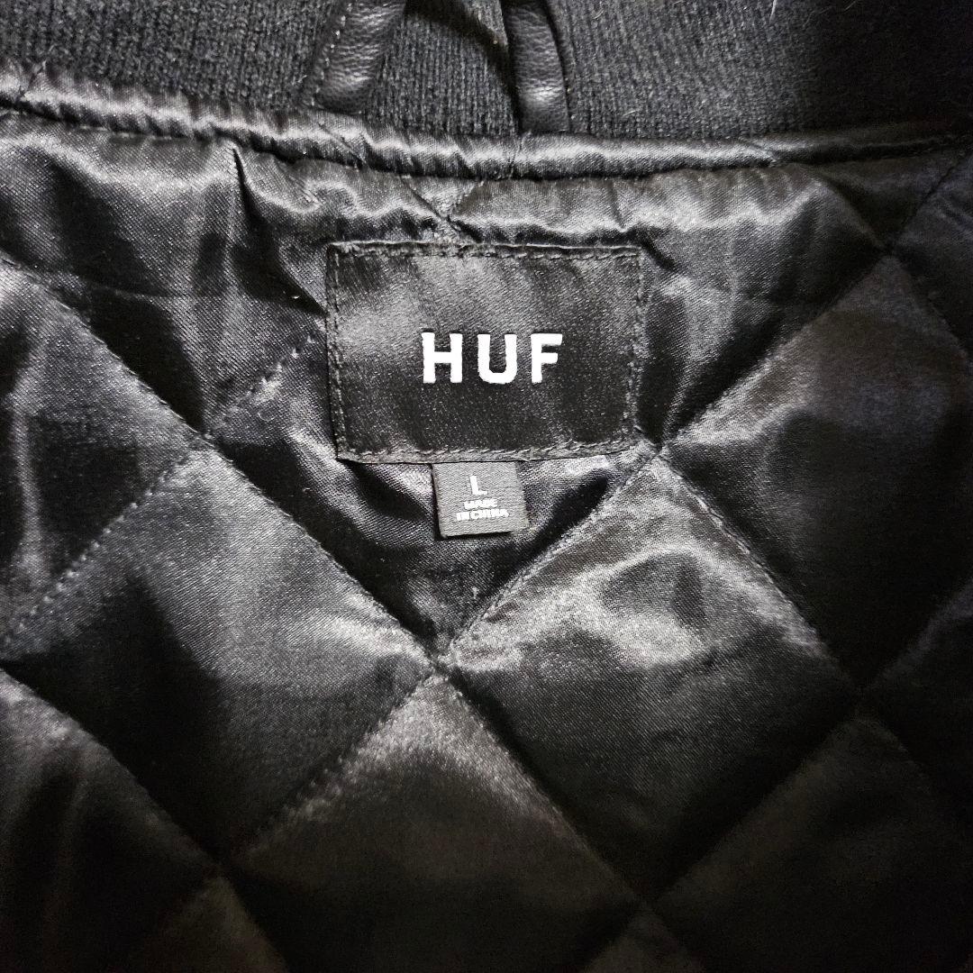 HUF X FTP VARSITY JACKET ジャケット スタジャン L