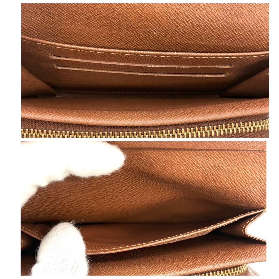 正規品 ルイヴィトン 新型 トレゾール 二つ折り財布 モノグラム