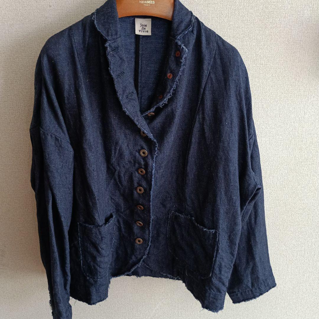 Joie de Vivre リネン11ozデニムジャケット