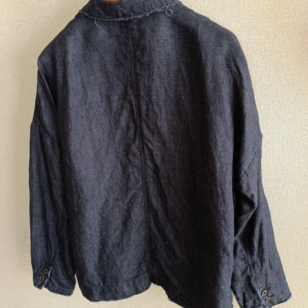 Joie de Vivre リネン11ozデニムジャケット