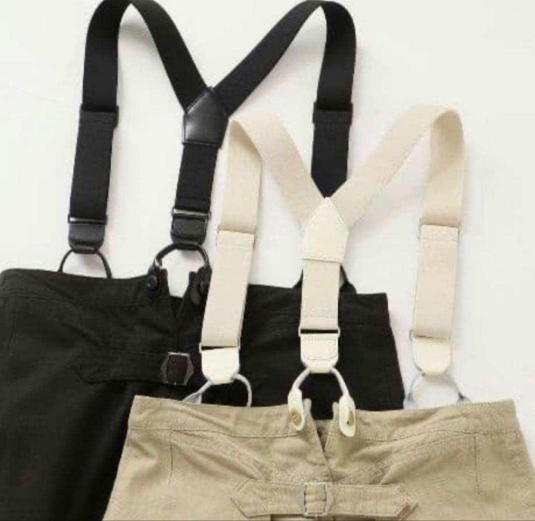 Spick サスペンダー付きワーカーパンツ，B.C ZIPプルオーバー　グレーA