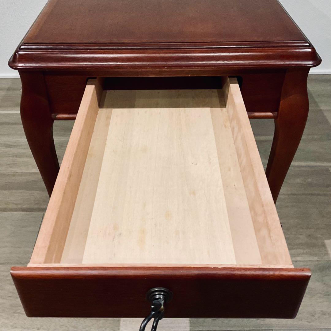 ⭐️ヴィンテージ⭐️【美品】maruni サイドテーブル 猫脚 天然木 木工