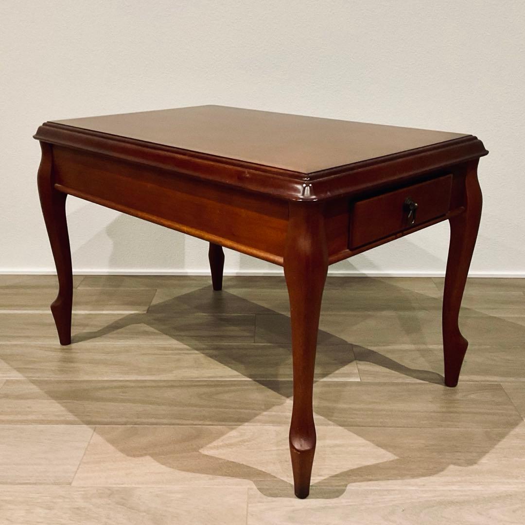 ⭐️ヴィンテージ⭐️【美品】maruni サイドテーブル 猫脚 天然木 木工