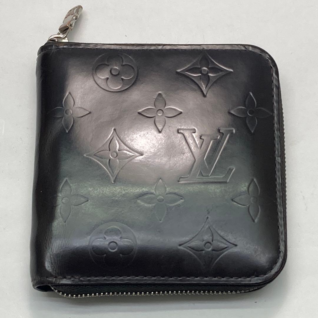 ルイヴィトン 折財布 モノグラム グラセ ポルトビエ モネジップ m66510