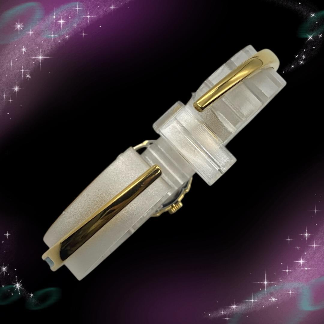 《美品 稼働品》 ビーウオッチ レディース腕時計 バングルウォッチ クオーツ