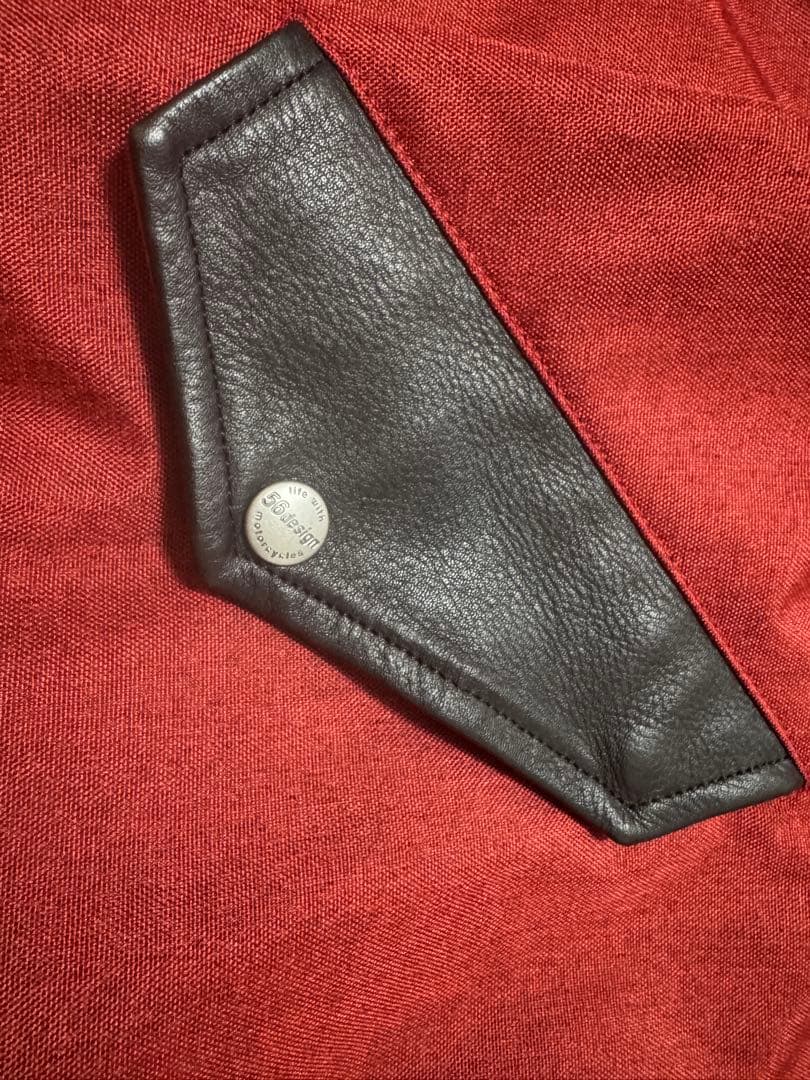 ポ*ん様 56 design フード付きジャケット XLサイズ 赤 冬用