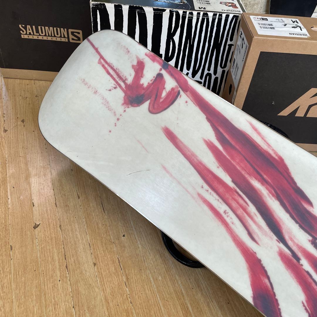 BURTON　バートン最高峰スノーボードセット　最上位ウッドコアドラゴンフライ