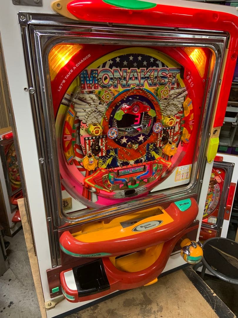 奥村　モナコ　モナキストファイヤー　レトロパチンコ　カギ付き