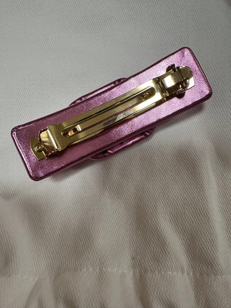 セール★フェラガモ　バレッタ　ピンク