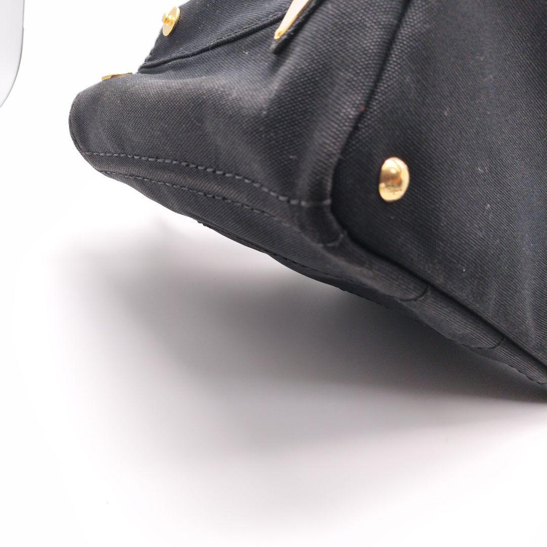美品! PRADA プラダ カナパ 2WAY ブラック ショルダーバッグ