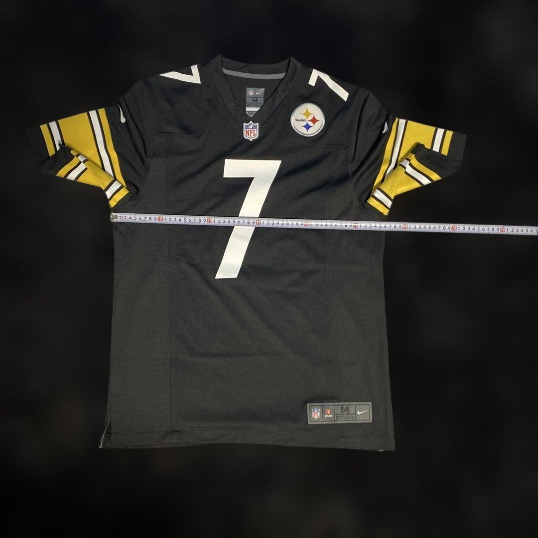 新品 説明文必読 ミニヘル付 NFL スティーラーズ ロスリスバーガー ジャージ