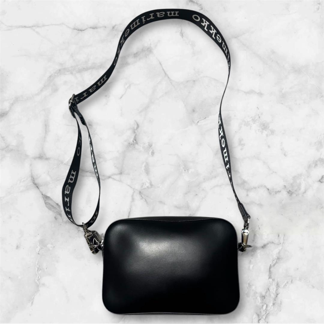 marimekko 黒 ショルダーバッグ　【早い者勝ち】