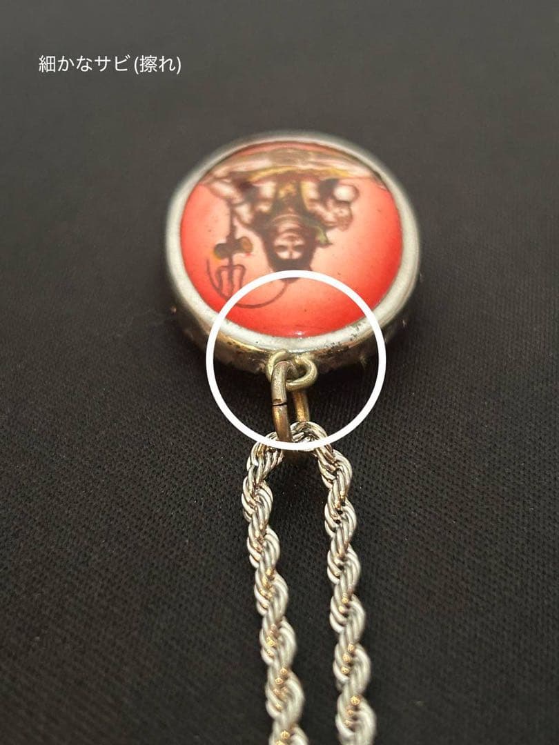 藤井風 イメージペンダント ネックレス 【オーム文字・シヴァ神・赤】