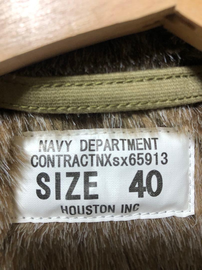 HOUSTON N-1 デッキジャケット 40 ステンシル 5N-1