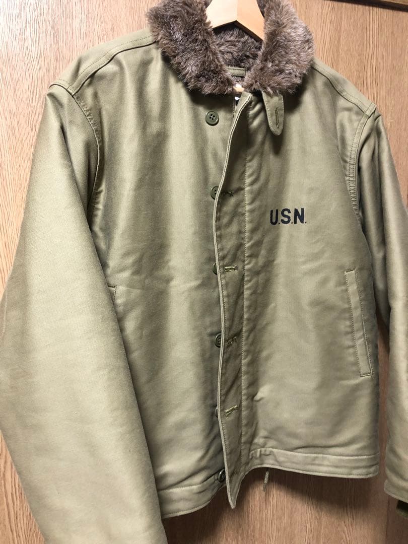 HOUSTON N-1 デッキジャケット 40 ステンシル 5N-1