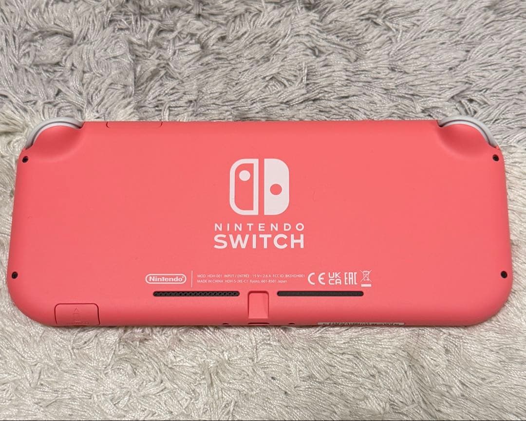 Nintendo Switch Lite 本体 ピンク 充電器付き