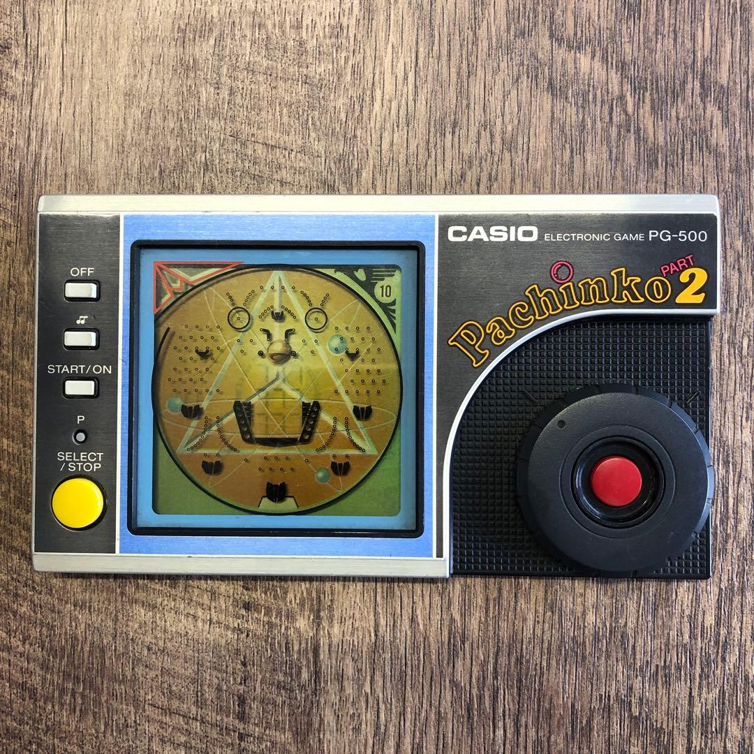 完動品 CASIO LSゲーム Pachinko2 パチンコ PG500