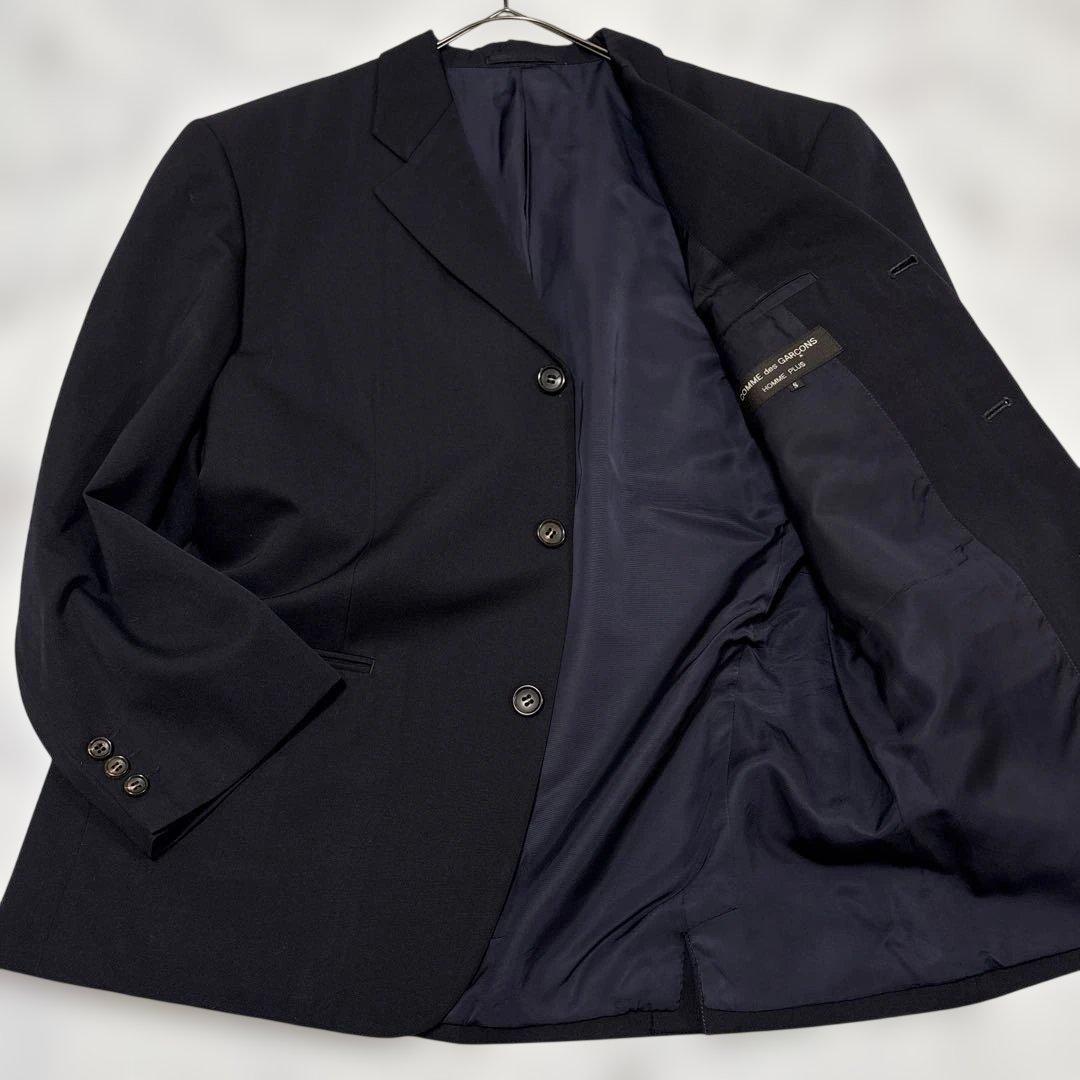 ✨美品✨COMME des GARÇONS Homme PLUS 濃紺テーラード