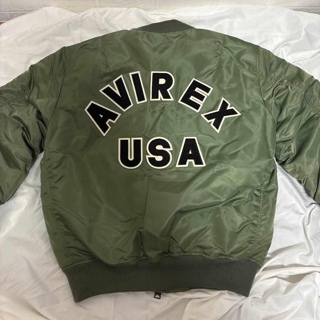 AVIREX MA-1ジャケット オリーブグリーン