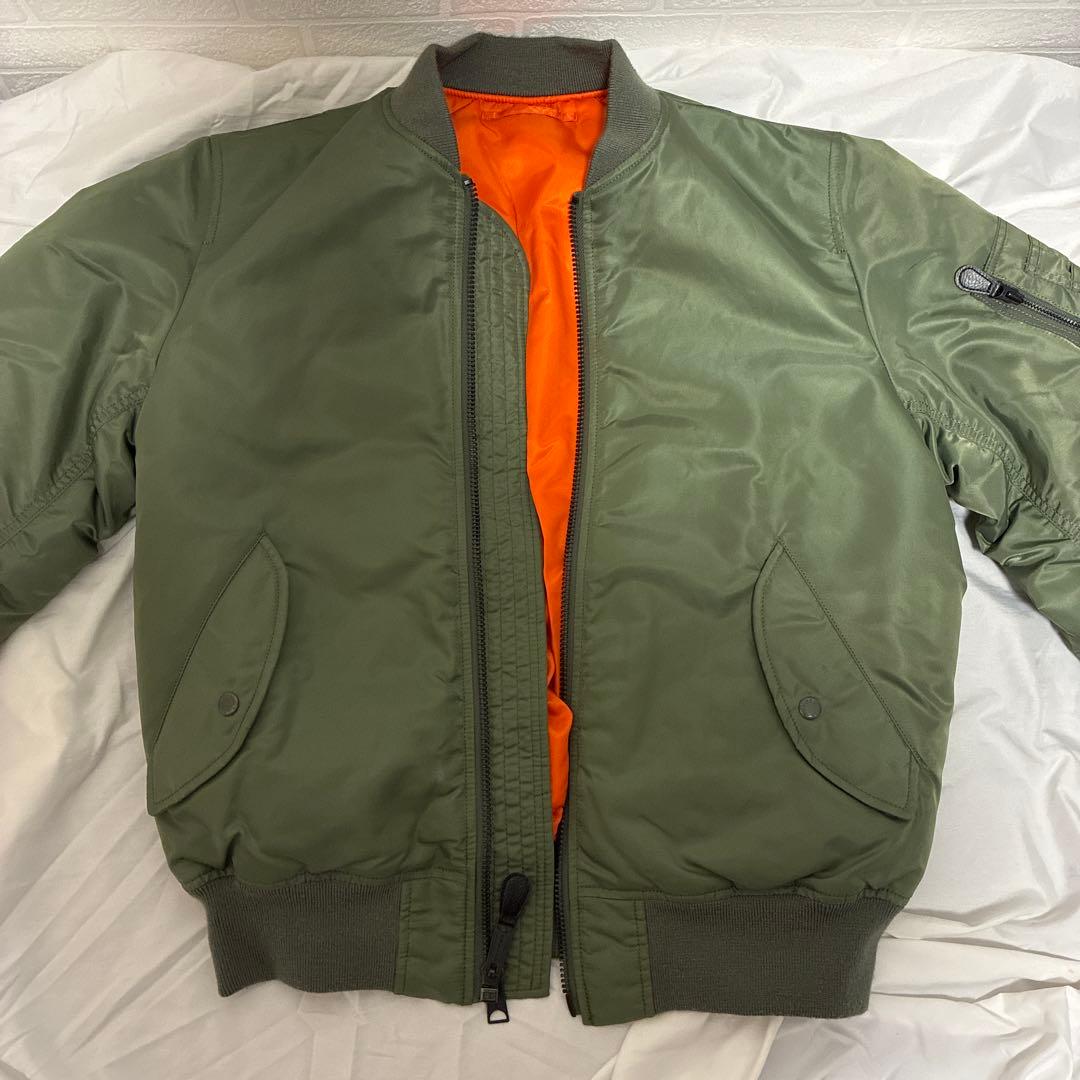 AVIREX MA-1ジャケット オリーブグリーン