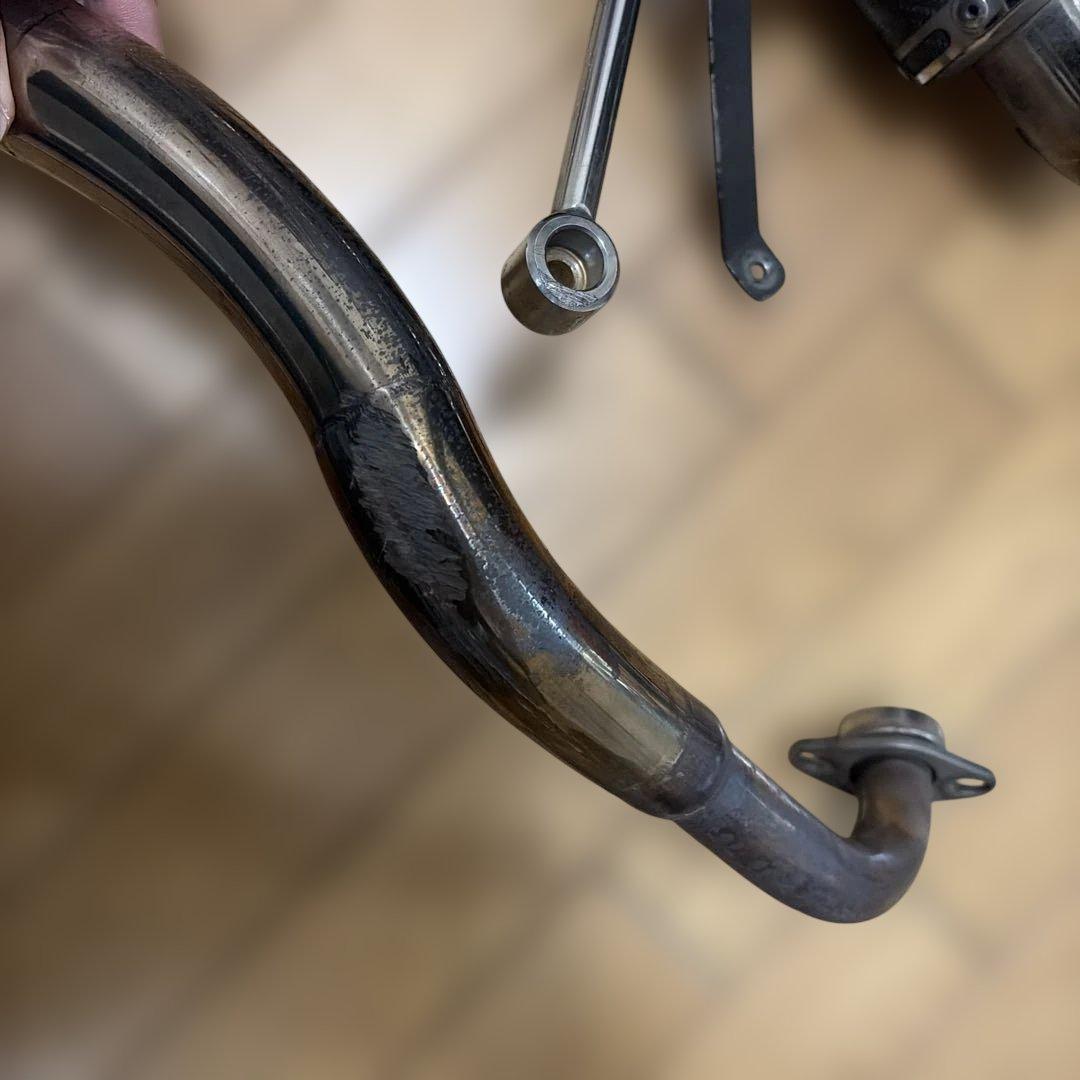 ウインドジャマーズ シグナス(SE44J)カーボンマフラー:サイレンサー2本