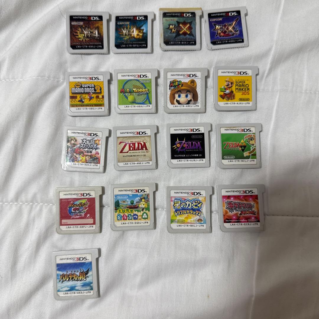 ニンテンドー3DS ソフト17本セット