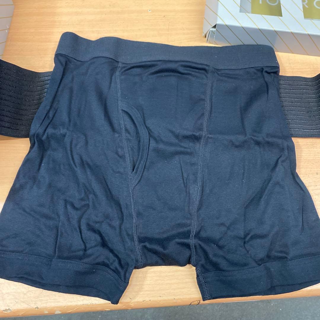 パワーガード　男性用ボクサーパンツ ブラックLL 3枚セット　日本直販